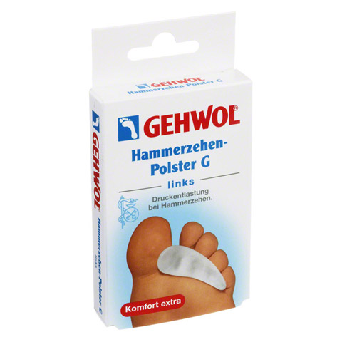 GEHWOL Polymer Gel Hammerzehenpolster G links 1 Stück