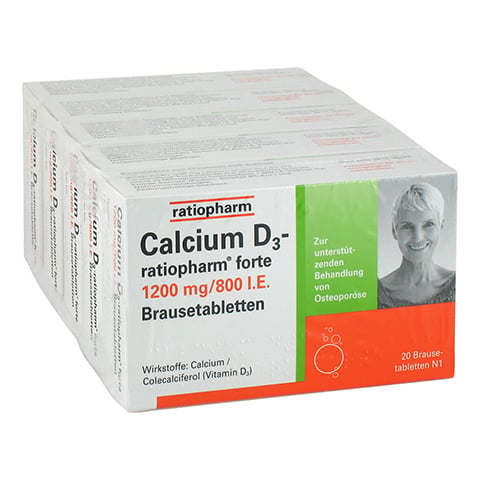 Calcium D3-ratiopharm forte 100 Stck