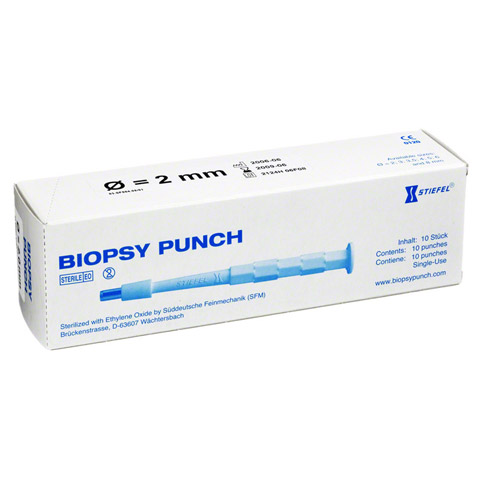 BIOPSY Punch 2 mm 10 Stck