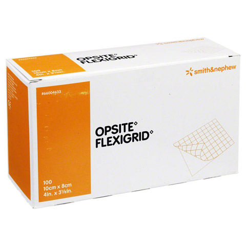OPSITE Flexigrid transp.Wundverb.8x10 cm steril 100 Stck