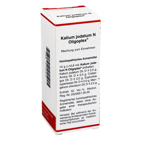 KALIUM JODATUM N Oligoplex Liquidum 50 Milliliter N1