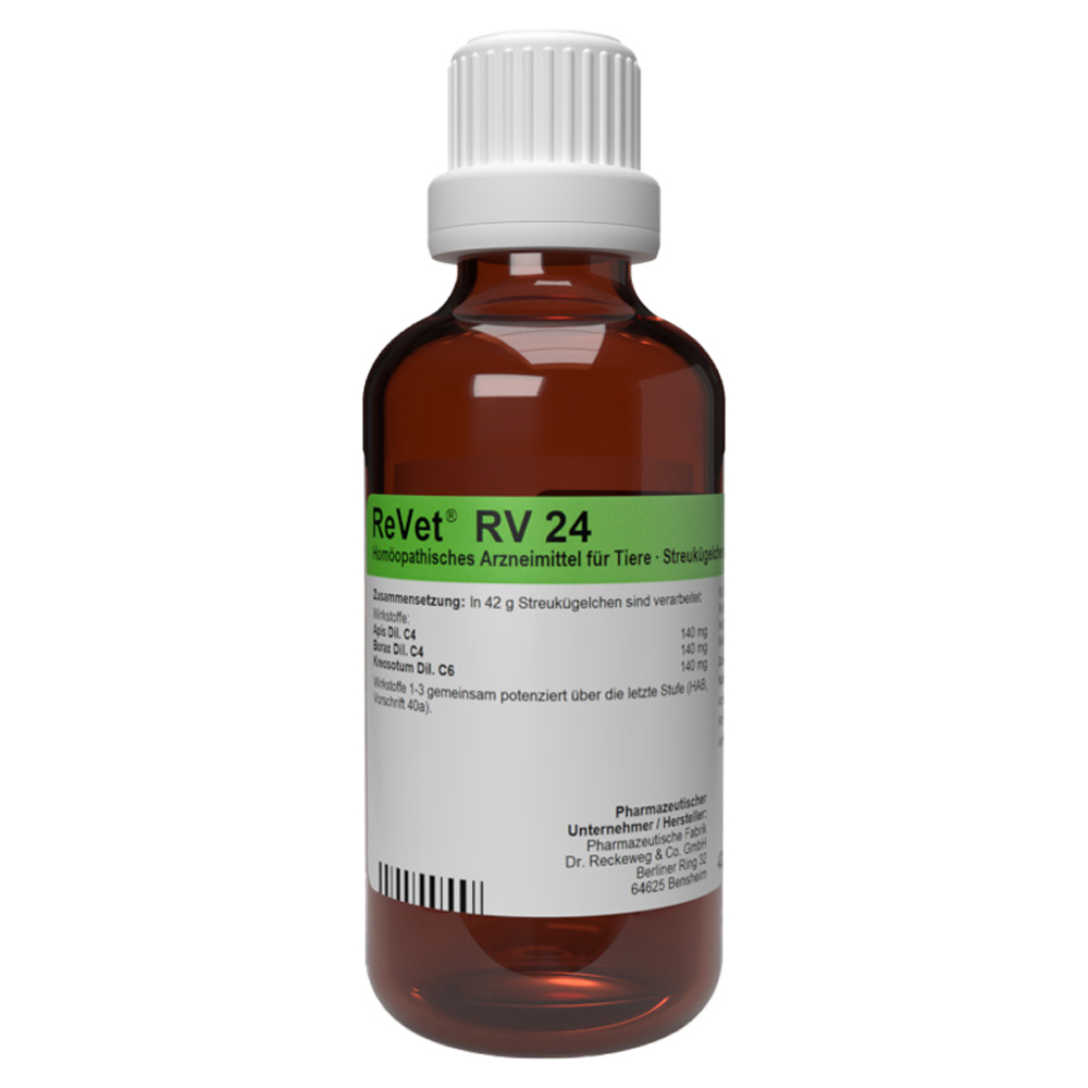 Erfahrungen zu REVET RV 24 Globuli vet. 42 Gramm medpex Versandapotheke