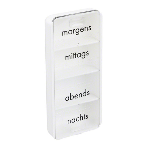 TABLETTENDOSE morgens/mittags/abends/nachts 1 Stück