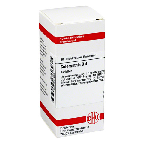 COLOCYNTHIS D 4 Tabletten 80 Stck N1