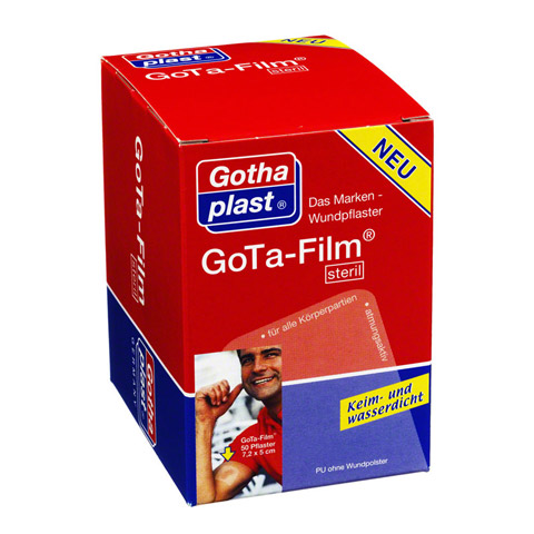 GOTA FILM steril 5x7,2 cm Pflaster 50 Stck