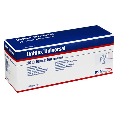 UNIFLEX Universal Binden 6 cmx5 m Zellglas wei 10 Stck