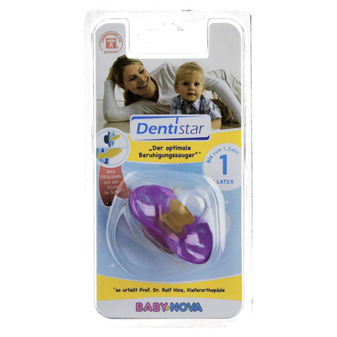 DENTISTAR BS Latex ohne Ring Babys ohne Zhnen 1 Stck