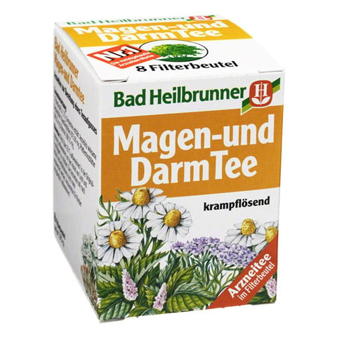BAD HEILBRUNNER Magen- und Darm Tee N Filterbeutel 8x1.75 Gramm