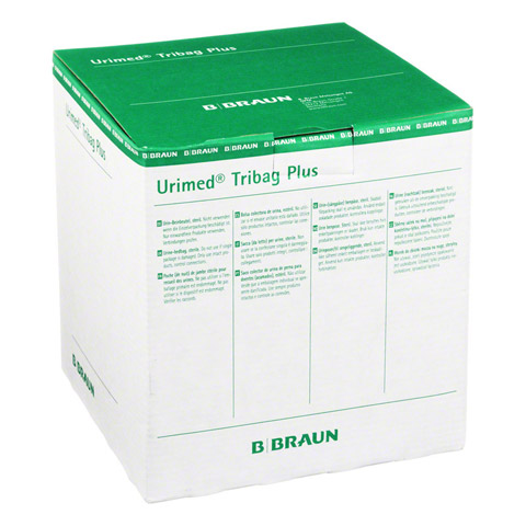 URIMED Tribag Plus Urin Beinbtl.500ml 40cm ster. 10 Stück