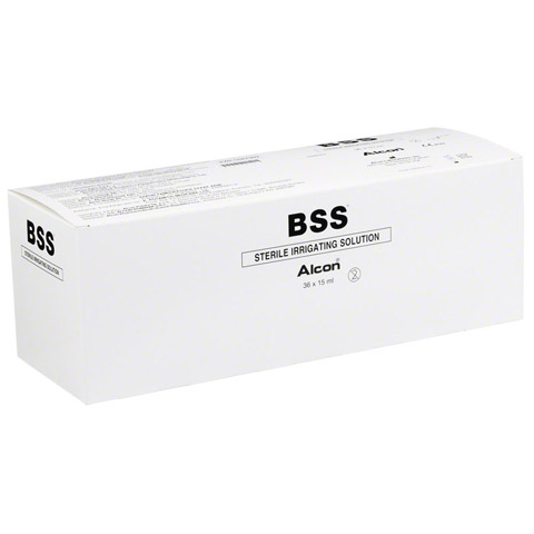BSS sterile Spüllösung 36x15 Milliliter
