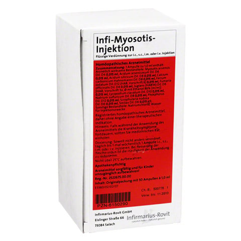INFI MYOSOTIS Injektion 50x1 Milliliter N2