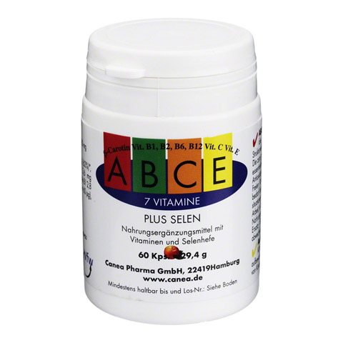 ABCE 7 Vitamine+Selen Kapseln 60 Stck