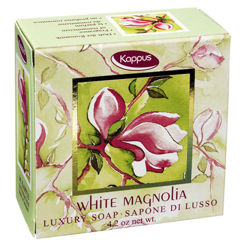 KAPPUS white magnolia Seife 125 Gramm