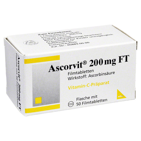 ASCORVIT 200 mg FT Filmtabletten 50 Stck