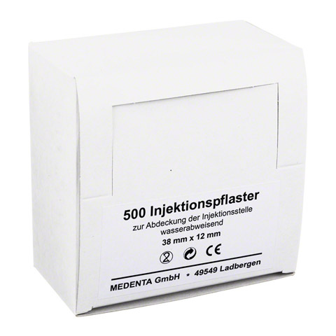 INJEKTIONSPFLASTER 1,2x3,8 cm 500 Stck