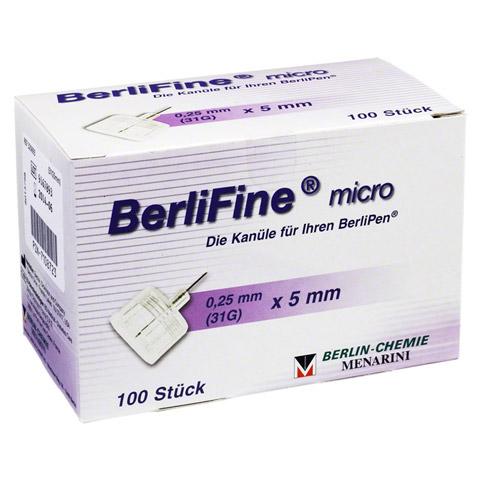 BERLIFINE micro Kanlen 0,25x5 mm 100 Stck