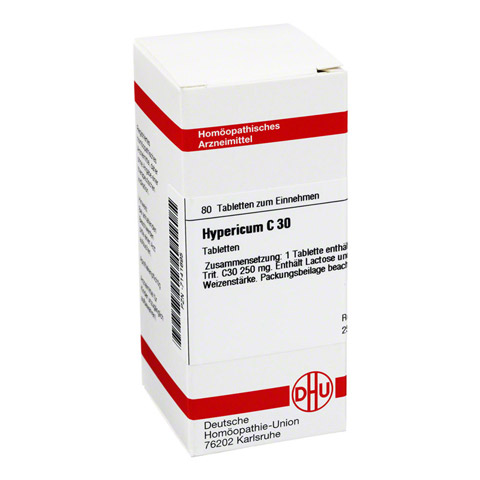 HYPERICUM C 30 Tabletten 80 Stck