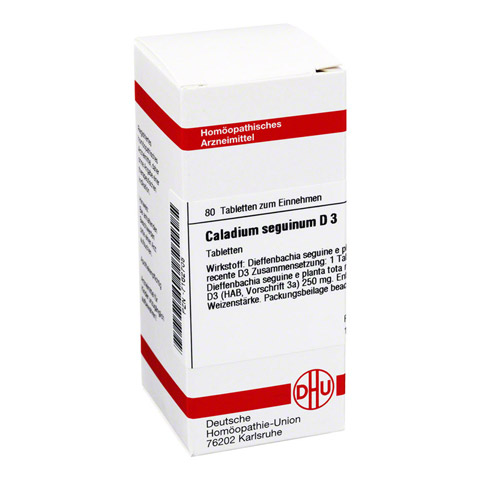 CALADIUM seguinum D 3 Tabletten 80 Stck N1