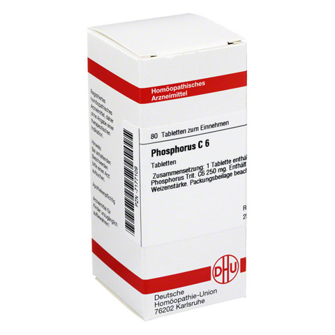 PHOSPHORUS C 6 Tabletten 80 Stck N1