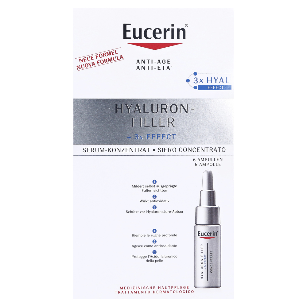 Erfahrungen Zu Eucerin Anti Age Hyaluron Filler Serum Ampullen 6x5 Milliliter Medpex Versandapotheke