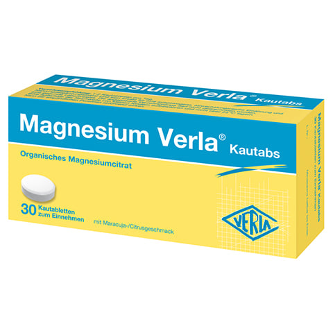 Magnesium Verla Kautabs 30 Stück