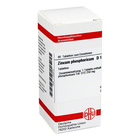 ZINCUM PHOSPHORICUM D 12 Tabletten 80 Stck N1