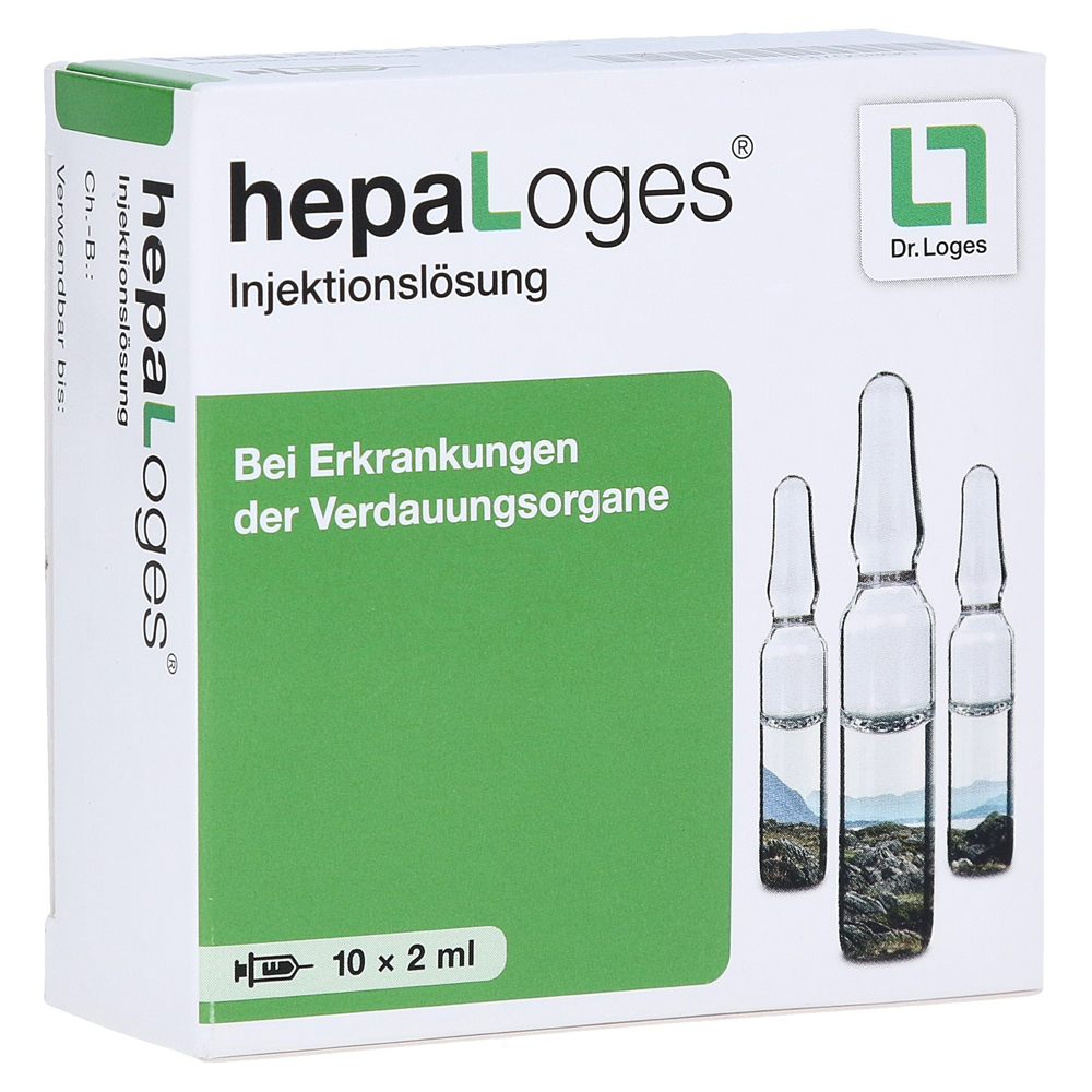Dr. Loges + Co. Gmbh Hepaloges injektionslösung ampullen 10x2 milliliter