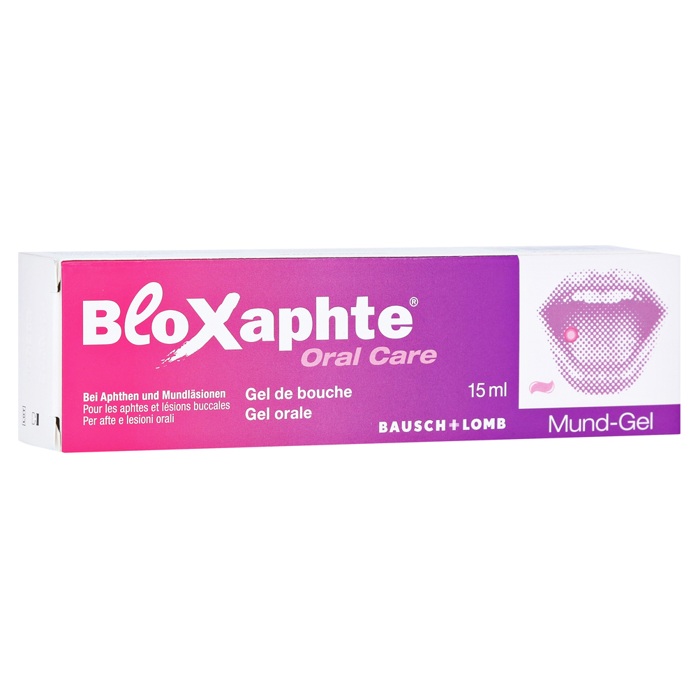 Bloxaphte Oral Care Mundgel bei Aphthen und Verletzungen im Mund 15 Milliliter
