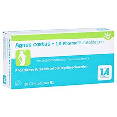 AGNUS CASTUS-1A Pharma Filmtabletten 30 Stck N1