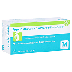 AGNUS CASTUS-1A Pharma Filmtabletten 60 Stck N2