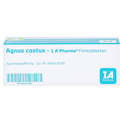 AGNUS CASTUS-1A Pharma Filmtabletten 60 Stck N2 - Unterseite