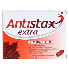 Antistax extra Venentabletten 30 Stück - Vorderseite