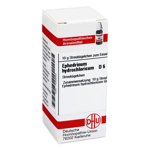EPHEDRINUM hydrochloricum D 6 Globuli 10 Gramm