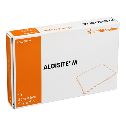 ALGISITE M Calciumalginat Wundaufl.5x5 cm ster. 10 Stck