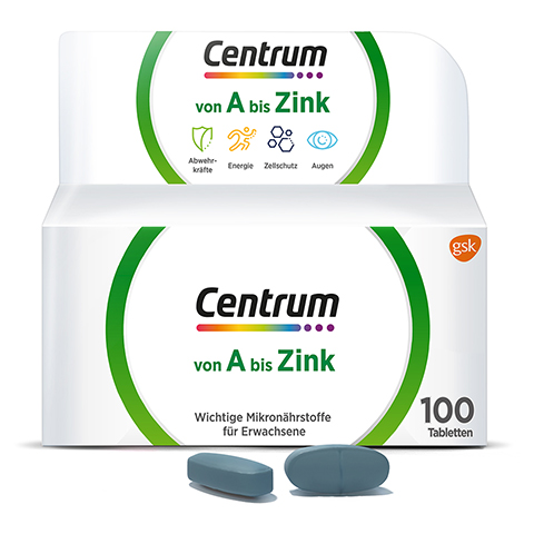 Centrum A-zink Tabletten 100 Stück