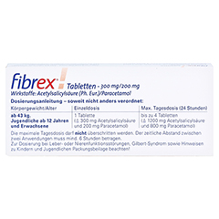 Fibrex 300mg/200mg 20 Stück - Rückseite