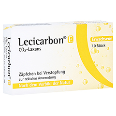 Lecicarbon E CO2-Laxans für Erwachsene 10 Stück N2