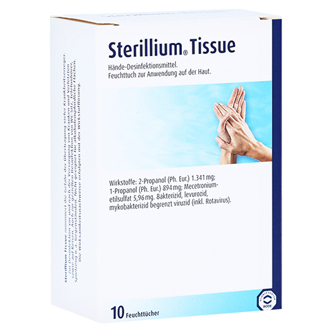 Sterillium Tissue 10 Stck