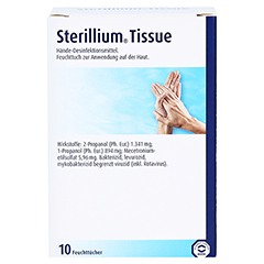 Sterillium Tissue 10 Stck - Vorderseite