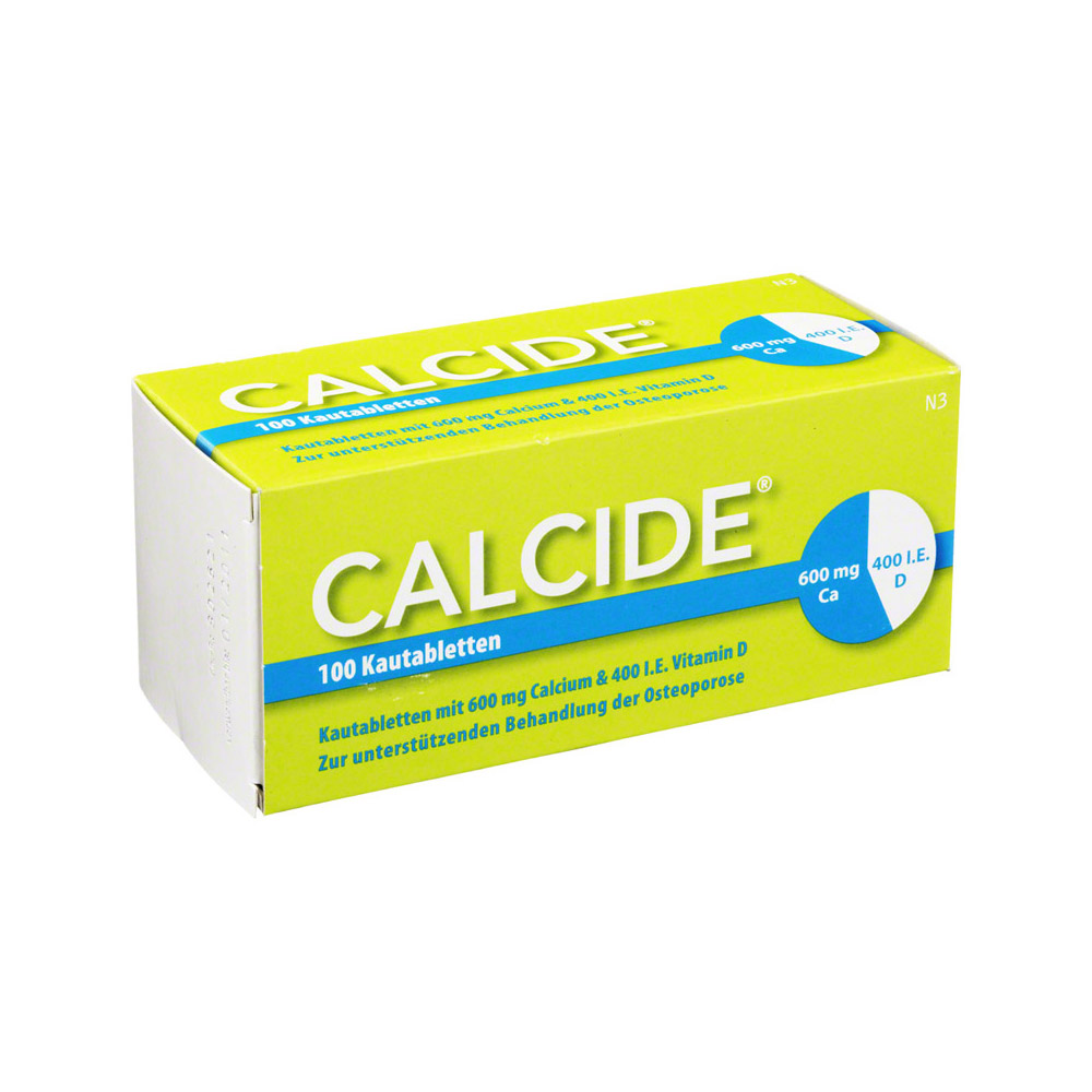 Calcide Kautabletten 100 Stück