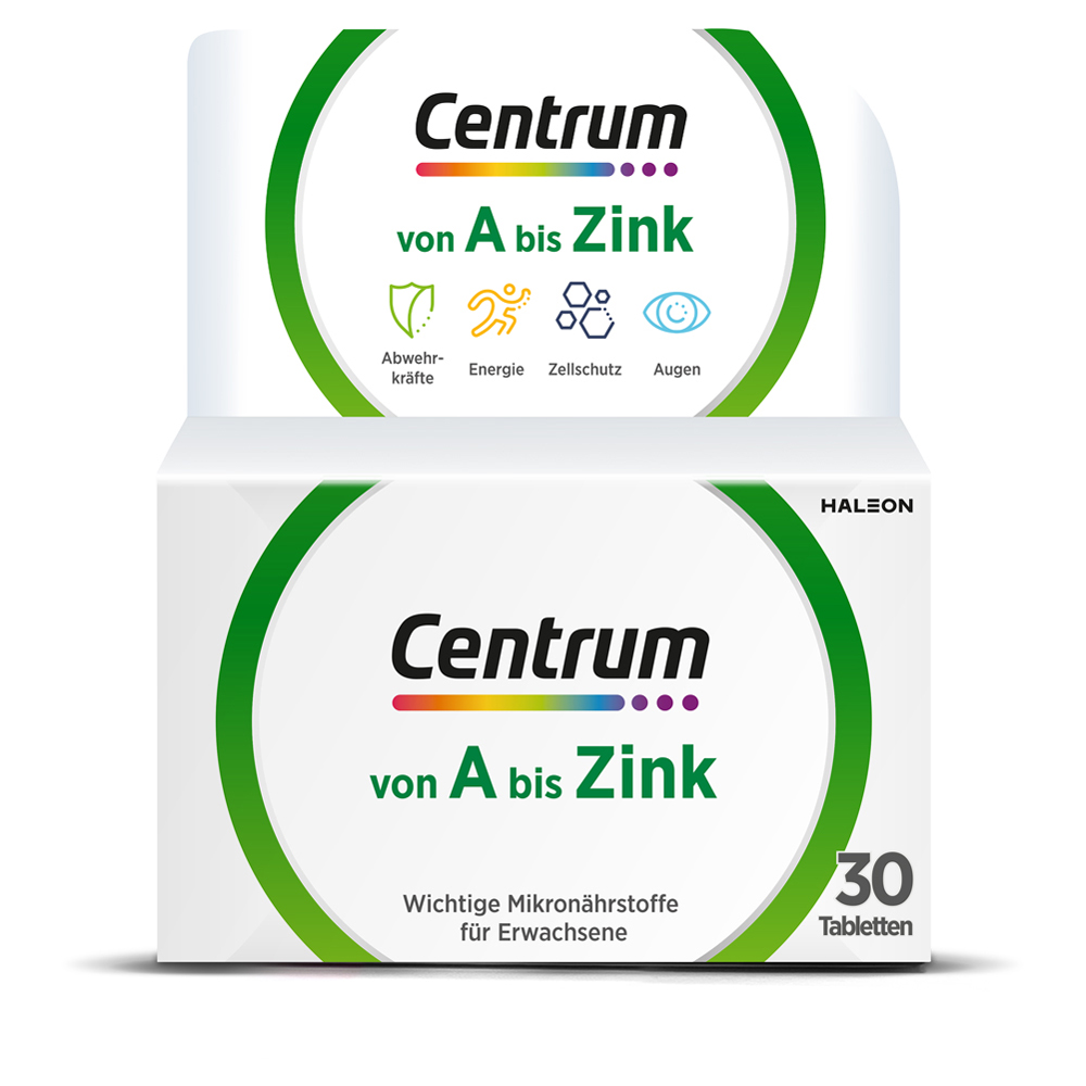 CENTRUM A-Zink Tabletten 30 Stück