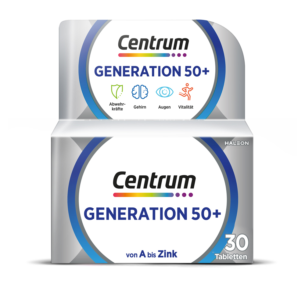 CENTRUM Generation 50+ Tabletten 30 Stück
