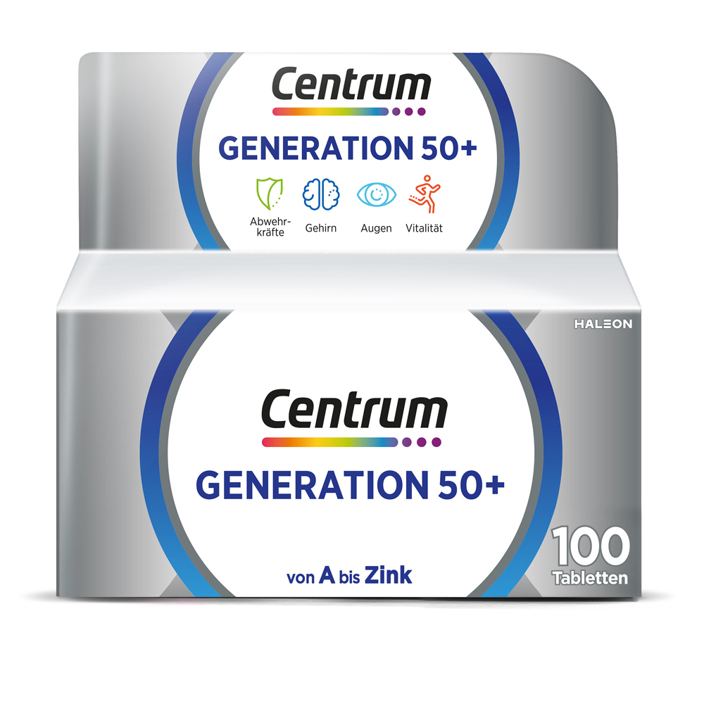 Centrum Generation 50+ Tabletten 100 Stück