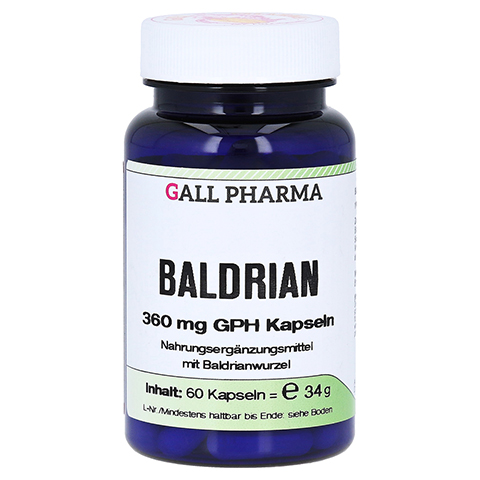 BALDRIAN 360 mg GPH Kapseln 60 Stück