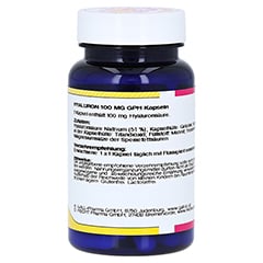 HYALURON 100 mg GPH Kapseln 30 Stck - Linke Seite