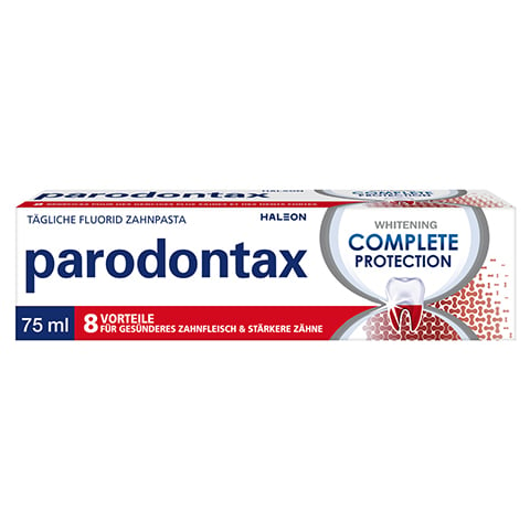 PARODONTAX Complete Protection whitening Zahncreme 75 Milliliter