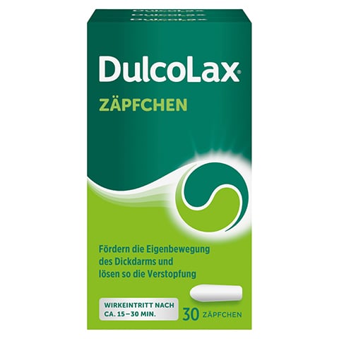 Dulcolax Zpfchen 30 Stk.: Abfhrmittel bei Verstopfung mit Bisacodyl