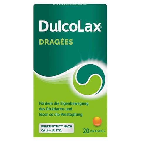 Dulcolax Dragees 20 Stk.: Abfhmittel bei Verstopfung mit Bisacodyl