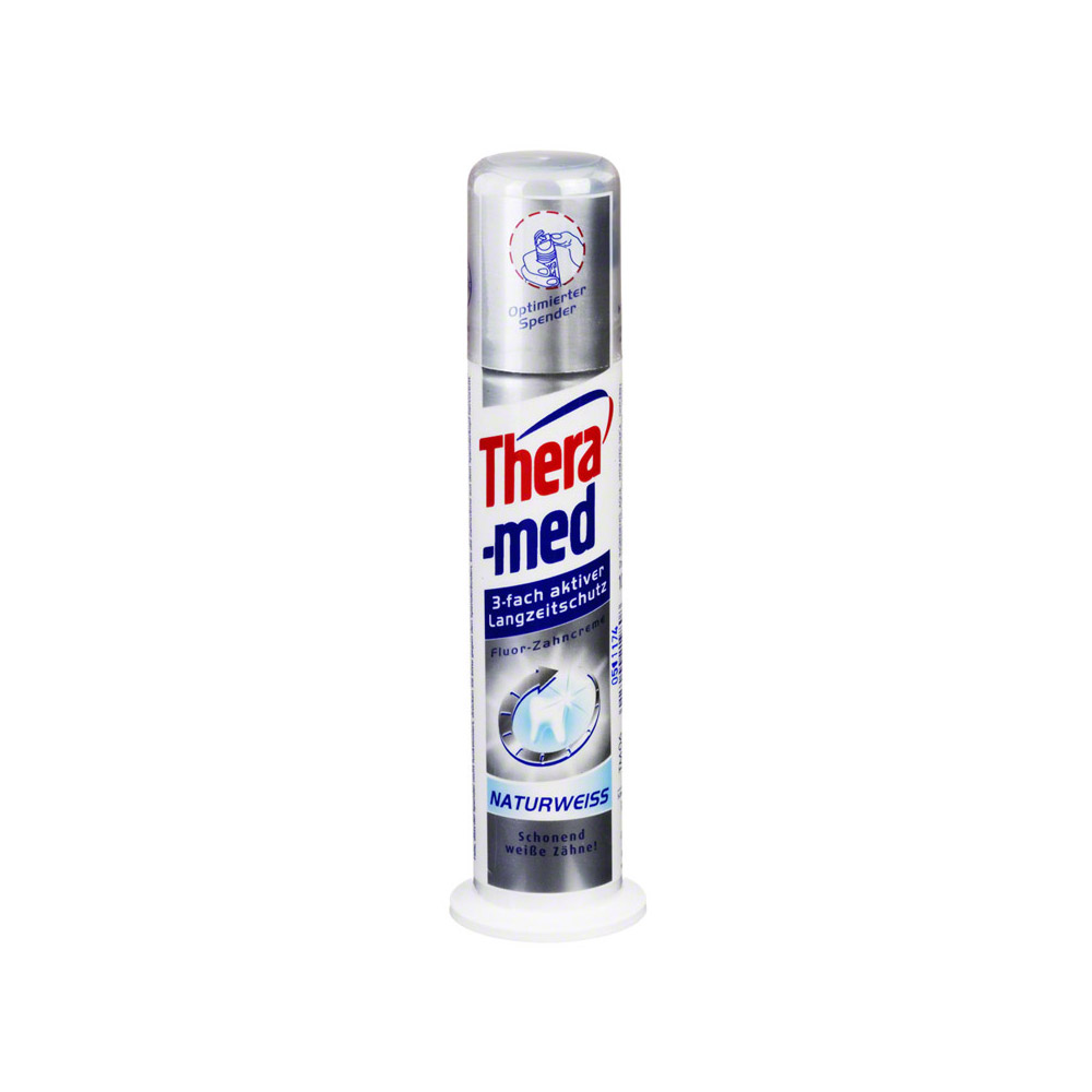 THERAMED Spender naturweiß TMO6 Zahnpasta 100 Milliliter