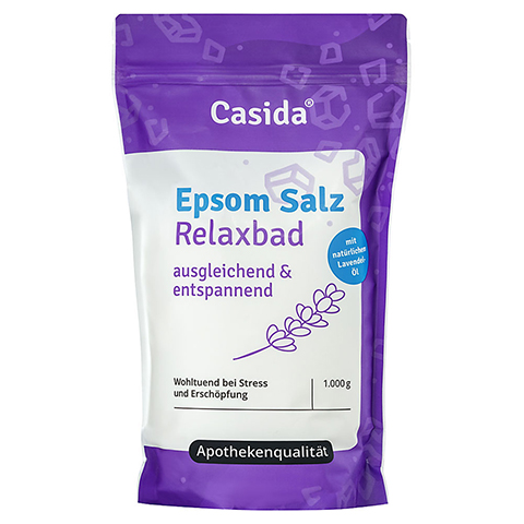 EPSOM Salz Relaxbad mit Lavendel 1 Kilogramm